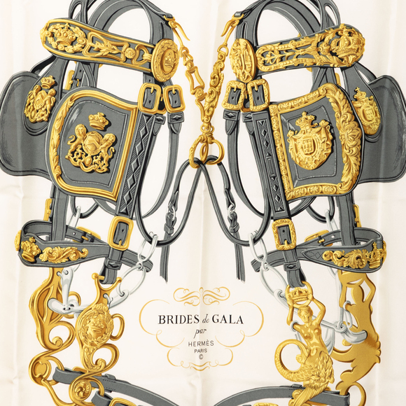 Pre-Loved Hermes Brides de Gala Silk Scarf - Picture 2 of 7